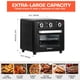 thumbnail image 4 of Panana Horno tostador compacto Airfryer, 1400 W 21 QT con multifunción 6 en 1 y amplio rango de temperatura, horno freidora de aire con temporizador de 60 minutos/apagado automático, horno de encimera, 4 of 5