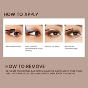 Kiss Falscara False Eyelashes, Lash Extensions, 10mm-14mm, Brown, 24 Lash Clusters