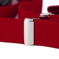 thumbnail image 4 of Buyless Fashion Button End 2 Pack Suspenders for Men - 48" Adjustable Straps 1 1/4" - Y Shape - 5113-2-Red, 4 of 7