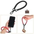 thumbnail image 3 of Uxcell Phone Lanyard Universal Polyester Wrist Lanyard with Lanyard Patch for Smartphone Black 1 Pack, 3 of 4