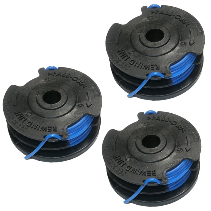 GreenWorks 3 Pack Of Genuine OEM Replacement Spool Covers # 34121186-2-3PK