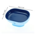 thumbnail image 4 of Unique Bargains 1 Pc Suction Cup Soap Dish Double Layer Blue Soap Dish for Bathroom Kitchen 5.12"x3.54"x2.95", 4 of 6
