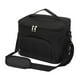 thumbnail image 2 of Fiambrera reutilizable, bolsa térmica aislada, bolsa Bento de comida para adultos, contenedor para cena, bolsa de mano, organizador para mochilero al Negro, 2 of 9