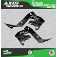 thumbnail image 2 of Kalair GFX Graphics Kit for Kawasaki KX250 POLISPORT RESTYLE (2003-2008) Axis Series, 2 of 5