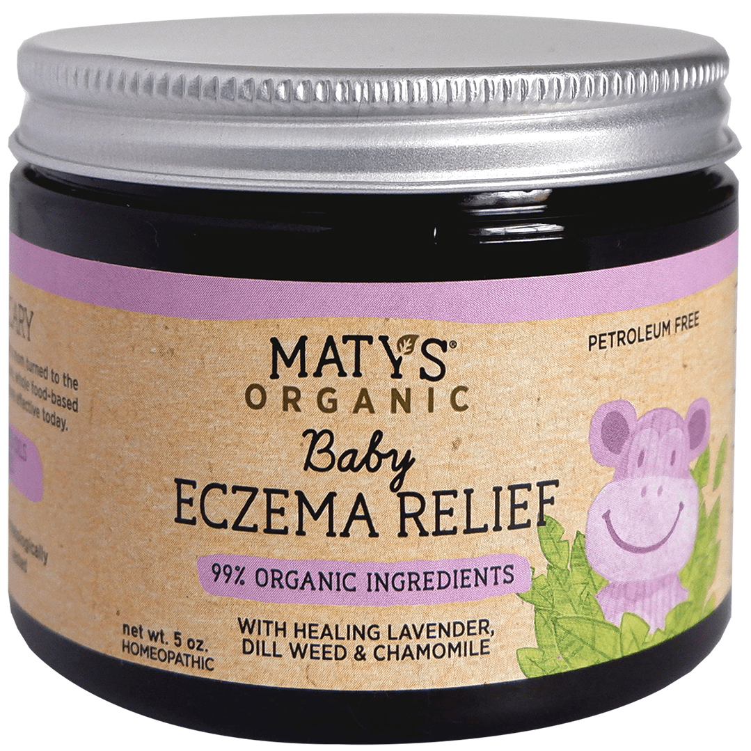 Maty's Organic Baby Eczema Relief with Organic Lavender & Chamomile, 5 Oz