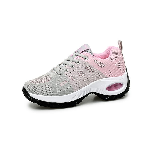 Pink platform hotsell sneakers