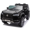 thumbnail image 4 of Ambifirner 24V 2 Seater Ride On Car , 2x80W Powerful Motors, Max 3.73 Mph, Parent Remote, All-Terrain Tires, Ride on Car, 132Lbs Load, Black, 4 of 10
