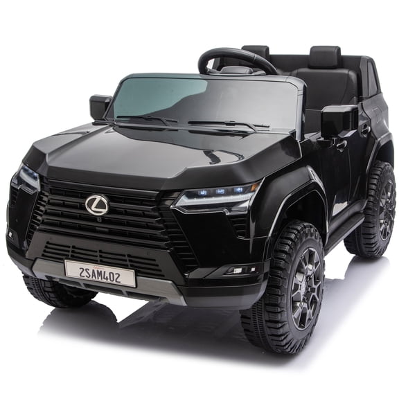 Urday Lexus GX550 24V Kids Ride On Car, 2-Seater Electric Vehicle with Remote Control, Dual 80W Motors, 4-Wheel Suspension, LED & Bluetooth, Kid gift