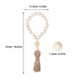 thumbnail image 2 of MLINS Wood Bead Garland for Decor Rope Khaki 3pcs Farmhouse Rustic Beads, 2 of 8