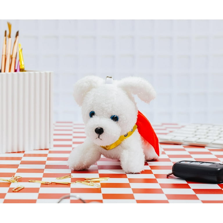 Superman Krypto The Superdog Plush Keychain - Walmart.com