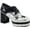 Black/Silver, variant on Funtasma by Pleaser Men's Halloween Glamrock-02,Black/Silver,M (US Men's 10-11 M)
