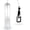 Clear, variant on LeLuv Penis Pump Easyop Red 2" Diameter x 9" Length Cylinder Tgrip Handle Clear Kink-Resistant Hose