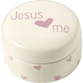 thumbnail image 1 of Precious Moments, Jesus Loves Me, Ceramic Trinket Box, Girl, 164466, 1 of 2