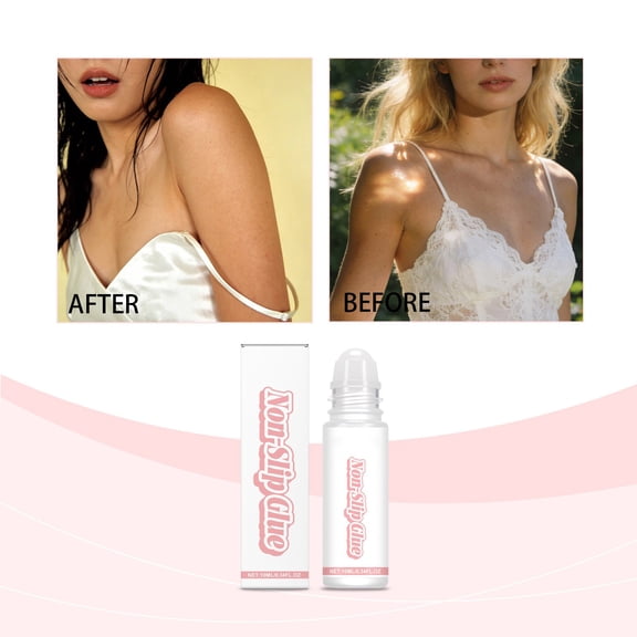 Kieccall Anti Slip Fabric Adhesive, Clothing Anti Exposure Glue, for Garment Dress Sewing Use, Secure Fit Without Shifting or Irritation
