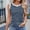 *Navy, variant on ClodeEU Women's Spring Summer Striped Ribbed Knit Tank Top,Casual Cute T Shirt Tank White,Womens Plus L