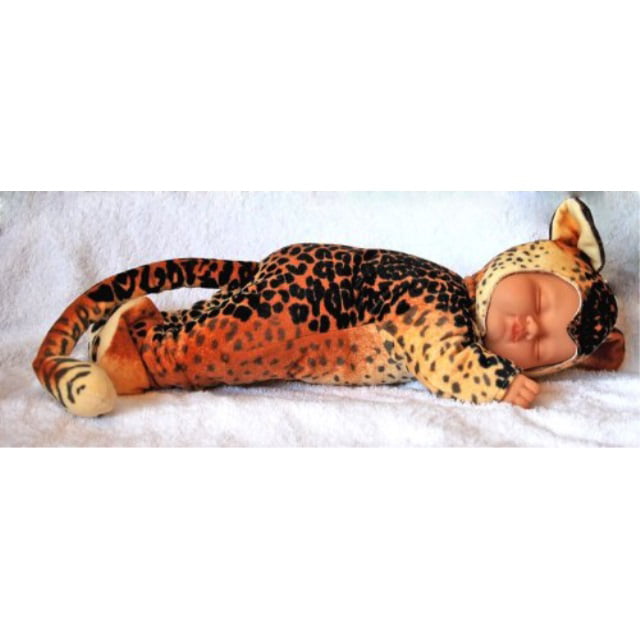 anne geddes baby leopard doll