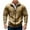 Khaki#1828, variant on LIIPEE Men Hoodless Casual Solid Color Long Sleeve Stand Collar Zip Up Tops With Pockets Man Comfort Holiday Festival Party Sweatshirts,Wine,M