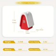 thumbnail image 3 of Rechargeable LED Snow House Night Light For Kids Room - Touch Control Room Decor Lights - Holiday Gift Idea - Soft Ambiance Lamp For Bedroom-Can Be Used For Christmas Decoration, 3 of 4