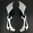 thumbnail image 2 of HTT-MOTOR Alloy TWIST DIAMOND Custom Mirror Suzuki GSXR600 750 1000 1100 Hayabusa CHROME, 2 of 6