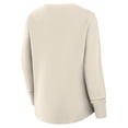 thumbnail image 3 of Women's Fanatics Cream New York Rangers Oversized Vintage Slice Pullover Sweatshirt, 3 of 3