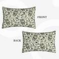 thumbnail image 4 of Binfone Skull with Cash Standard Size Pillowcase, Long Staple Pure Cotton Envelope Closure Pillow Cover(without pillow core),20"x30", 4 of 9