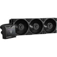 thumbnail image 7 of MSI MEG CoreLiquid S360 - AIO CPU Liquid Cooler - 2.4" IPS Display - LGA 1700 Ready - 360mm Radiator - Triple 120mm Silent Gale P12 Fans, 7 of 7