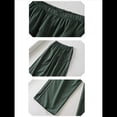thumbnail image 4 of Pantalones de Paracaídas para Mujer, Pantalones Holgados de Pierna , Pantalones Deportivos con Cintura Elástica Y2K, Pantalones Deportivos, Ropa de Calle Verde S, 4 of 10