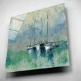 thumbnail image 6 of Epic Art 'Boats in the Harbor II' by Silvia Vassileva, Acrylic Glass Wall Art, 12"x12", 6 of 13