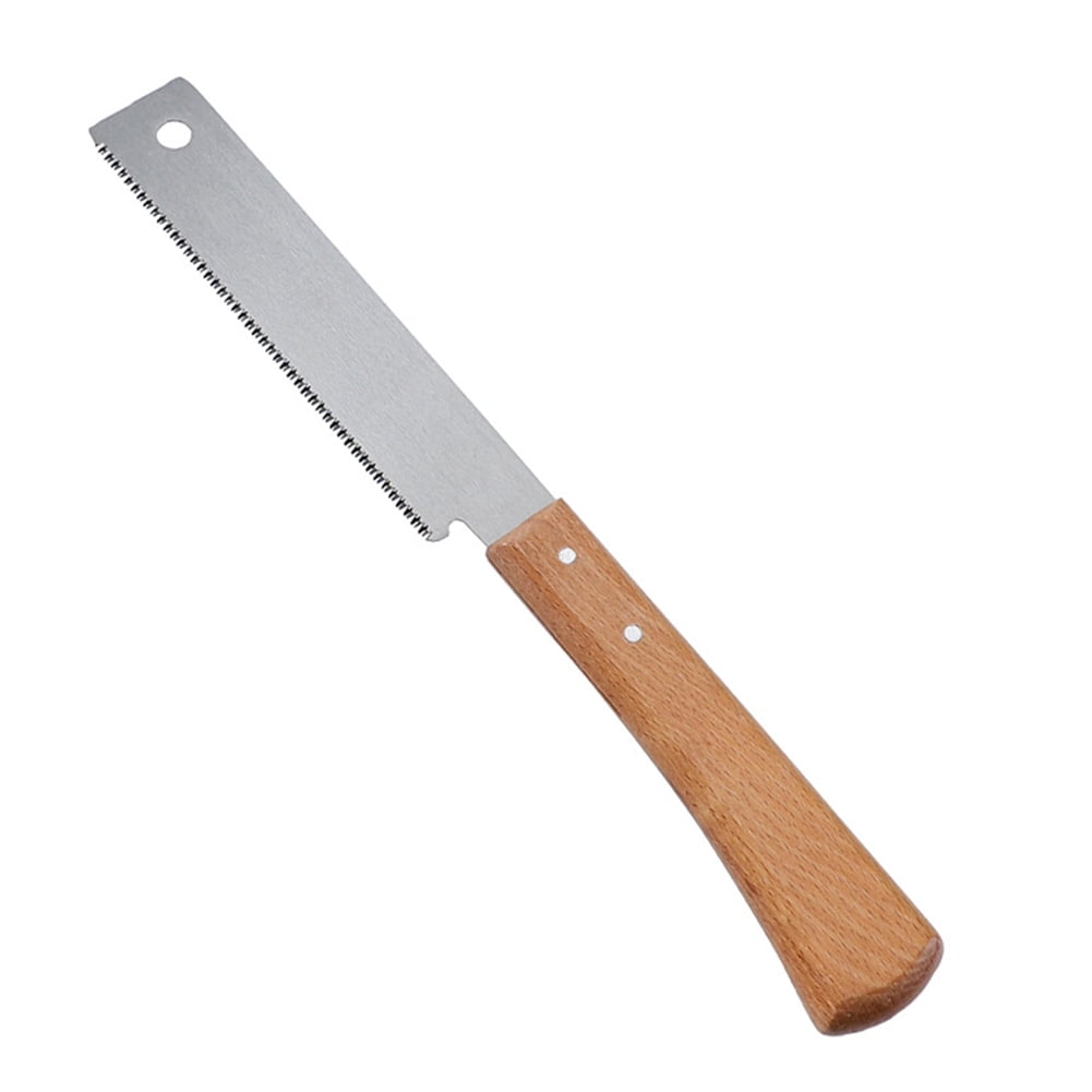 YUANHUILI 12inch Flush Cut Saw Comfortable Grip Pull Saw Wood Handle