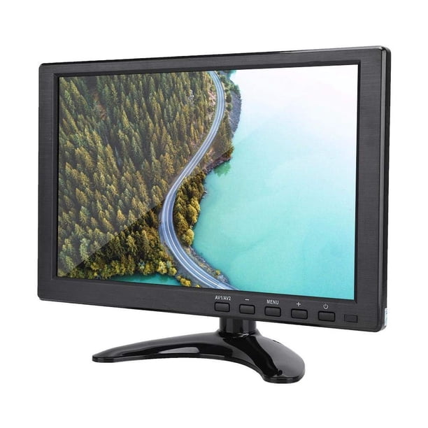 Monitor LCD Universal 10.1in 1280x800 Pantalla TFT Interfaz HDMI VGA BNC AV USB HD 1080P