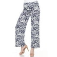 thumbnail image 1 of White Mark Pantalon Palazzo à Motif Cachemire Floral pour Femmes, 1 of 5