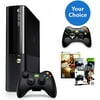 Xbox 360 4GB Console Bundle with Bonus Chrome Controller and Choice of 2 Games- $30 Savings!