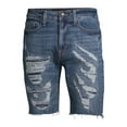 thumbnail image 2 of No Boundaries Men's 9 1/2" Denim Shorts, 2 of 4