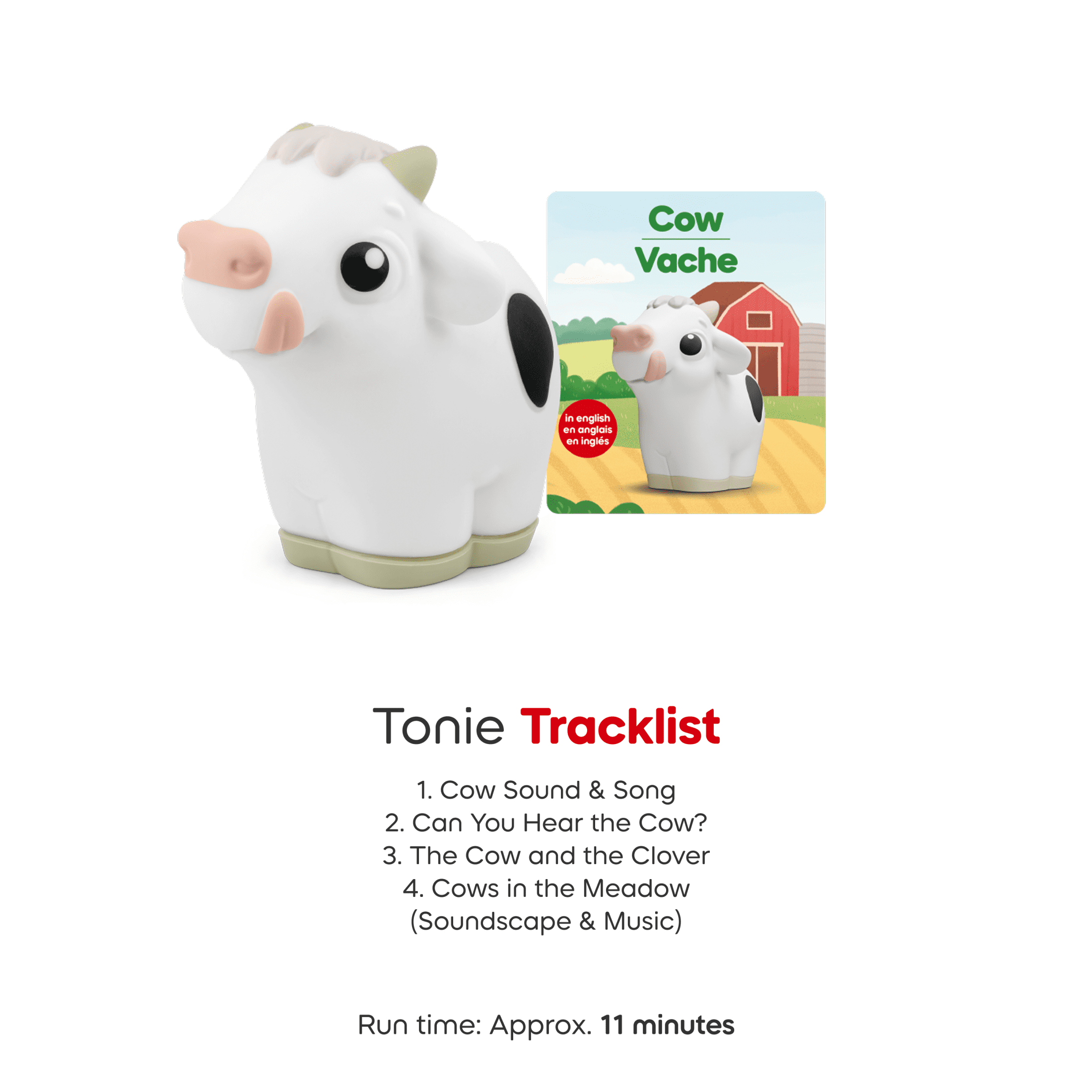 Tonies Cow My First Tonie Soft Audio Toy, Ages 1+ photo 3