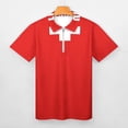 thumbnail image 3 of LIFEGUARD RED CROSS Men Zipper T-shirt Summer Casual Short Sleeve T-shirt Top, 3 of 7