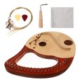thumbnail image 3 of 1 Set Lyre Harp Portable Small Lyre Durable 21 String Lyre With Accessories, 3 of 8