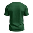 thumbnail image 4 of Zimjoy America 250 Anniversary Mens Waffle T Shirts Patriotic Crew Neck Short Sleeve T-shirts Flag Print Independence Day Tee Shirts, Army Green 2XL, 4 of 4