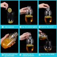 thumbnail image 3 of 24 oz Plastic Cocktail Shaker with Measurement Scales - Transparent Bartender Mixer Cup, 700cc Hand Shaker for Bar Tools and Drink Mixing, 3 of 7