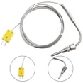 thumbnail image 2 of 2M Egt K Type Thermocouple Temperature Sensor Stainless Steel Probe Thermocouple 0-1250℃ 1/8'' Npt Thread Temperature Control, 2 of 9