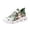 Green, variant on IEMIEMIEM Christmas Theme Sneakers for Mens Womens Running Festive Sports Shoes with Santa Claus Design Breathable Athletic Tennis Shoes 6 wide