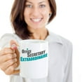thumbnail image 2 of Office Secretary Extraordinaire Coffee & Tea Gift Mug, Secretarial Gifts, 2 of 4