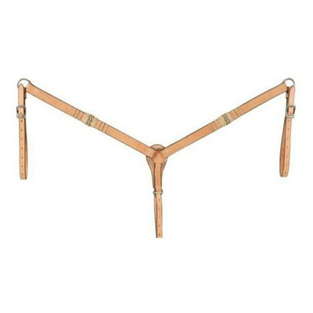 Royal King Breast Collar with Braided Rawhide