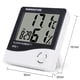 thumbnail image 4 of Termómetro Interior 1 Higrómetro Digital HTC- Temperatura Ambiente Medidor de Humedad Reloj, 4 of 7