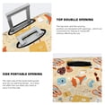 thumbnail image 4 of Haiem Summer Travel Luggage Cover Printed Suitcase Covers for Luggage Elastic Washable Suitcase Protector Fits 18-32 Inch Luggage-Small, 4 of 8