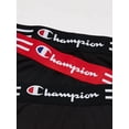 thumbnail image 2 of Boxers tipo bóxer Champion de algodón stretch para hombre, negro, talla S, 2 of 4