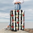 thumbnail image 6 of Picia Rose Flowers Luggage Protector Cover Thicken Suitcase Protector Cover Fit 18-32 Inch Luggage-X-Large, 6 of 9
