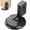 Black, variant on Mechanical Door Stopper, Topboutique Heavy Duty Windproof No Drill Door Catch Holder with Adhesive Pads & Screws,Adjustable Keep Door Open Doorstop for Home, Office, Dorm (1 Pack, Black)