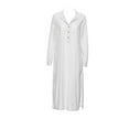 thumbnail image 4 of Humbery Long Sleeve Button Caftan Maxi Shirt Dress For Women Party Baggy Maxi Dresses Solid Kaftan Loose Cotton Long Dress Loungewear, 4 of 4