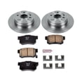 thumbnail image 3 of Power Stop Rear Stock Replacement Brake Pad and Rotor Kit KOE5399, 3 of 8