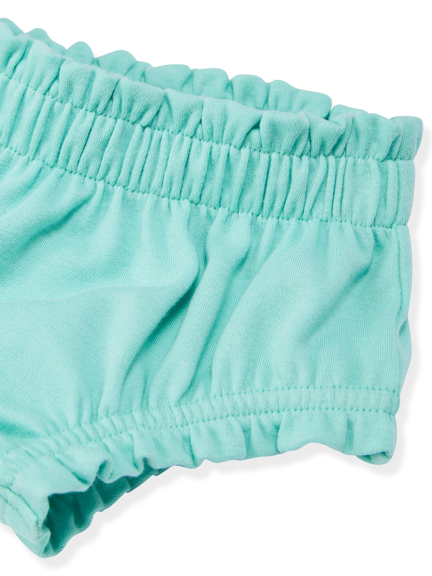 Garanimals Baby Girls Cotton Bloomers, 3-Pack, Sizes 0-24M